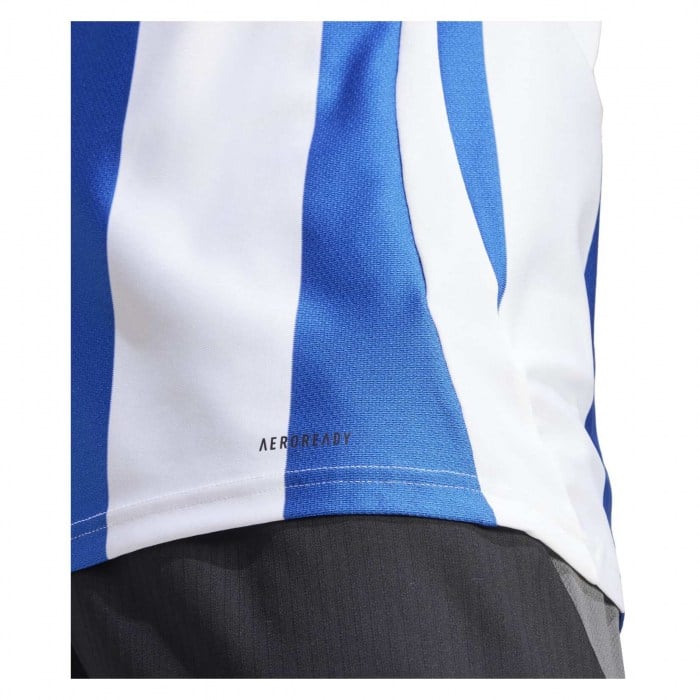 adidas Striped 24 Jersey White-Team Royal Blue