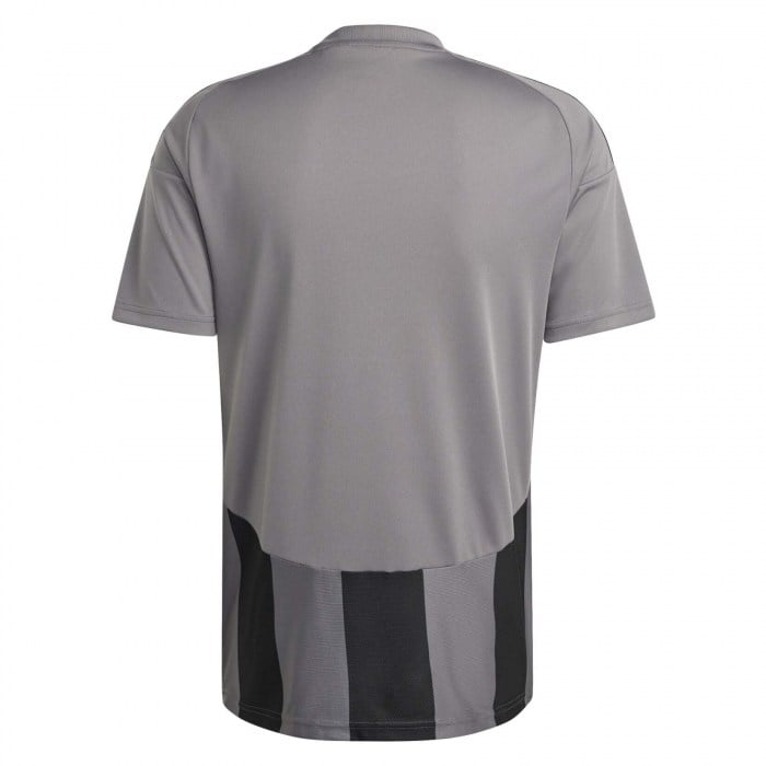 adidas Striped 24 Jersey Team Grey Four	-Black