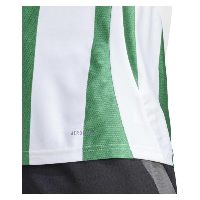 adidas Striped 24 Jersey White-Team Green