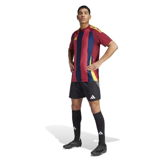 adidas Striped 24 Jersey Team Navy Blue-Team Coll Burgundy