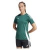 adidas Womens Tiro 24 Jersey (W) Team Dark Green-White