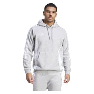 adidas Tiro 24 Sweat Hoodie Team Mid Grey-White