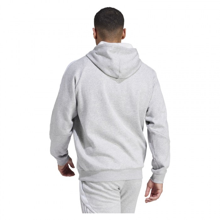 adidas Tiro 24 Sweat Hoodie Team Mid Grey-White