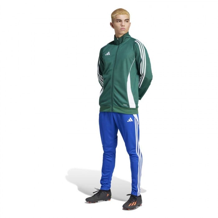 adidas Tiro 24 Training Track Top Team Dark Green-White