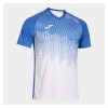 Joma Tiger VI T-Shirt White-Royal