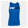Joma Womens Court Sleeveless T-Shirt Royal Blue-Dark Navy-White