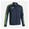 Joma Elite XI TrackSuit Top Dark Navy-Green Fluor