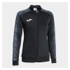 Joma Womens Elite XI  Women's TrackSuit Top Black-White