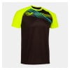 Joma Elite X T-Shirt Black-Yellow Fluor