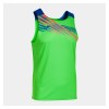 Joma Elite X Sleeveless Shirt Green Fluor-Dark Royal Blue