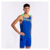 Joma Elite X Sleeveless Shirt Dark Royal Blue-Green Fluor