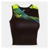 Joma Womens Elite X Top (W) Black-Yellow Fluor