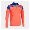 Joma Elite X Sweatshirt Dark Orange Fluor-Dark Royal Blue