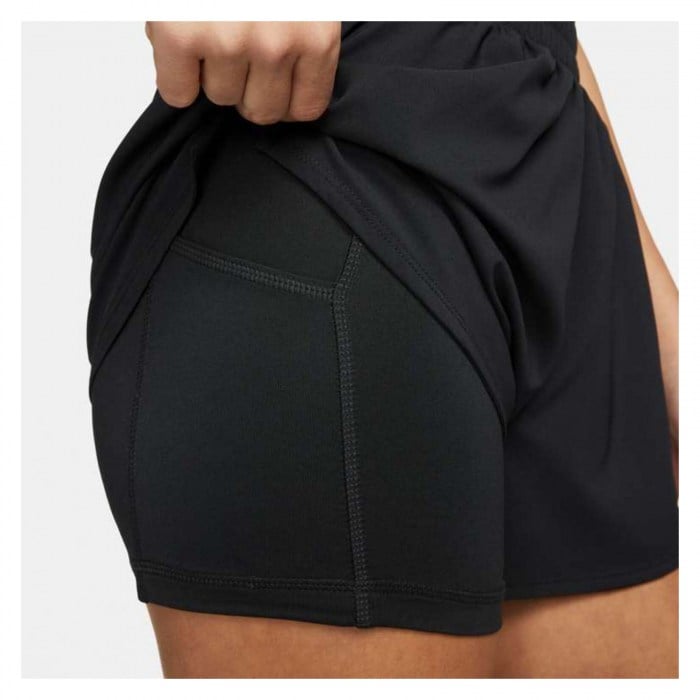 Nike Womens One Dri-FIT Women's High-Waisted 3-Inch 2-In-1 Shorts