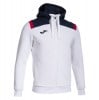 Joma Toledo Hoodie Jacket White-Dark Navy