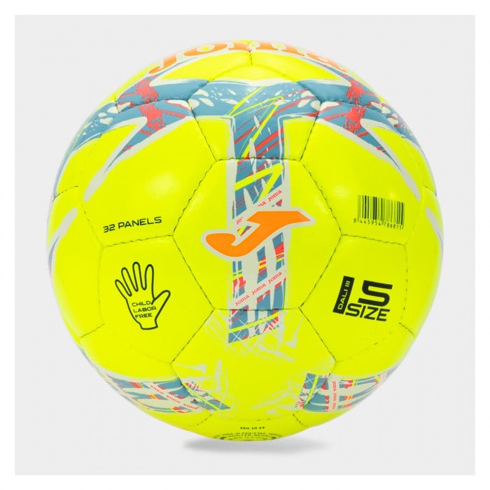 Joma Dali III Football Yellow-Fluor Turquoise