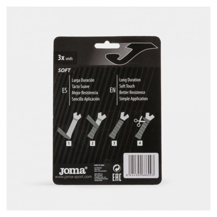Joma Overgrip Club Strips (Pack of 3)
