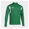 Joma Winner III Half-Zip Sweatshirt Green-White