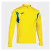 Joma Winner III Half-Zip Sweatshirt Yellow-Royal Blue