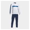 Joma Victory Tracksuit White-Dark Navy