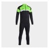 Joma Danubio III Tracksuit Black-Green Fluor