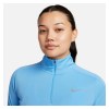 Nike Womens Dri-FIT Pacer 1/4-Zip Sweatshirt (W) University Blue-Reflective Silver