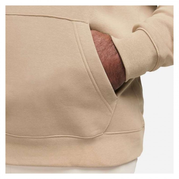 Nike Sportswear Club Fleece Hoodie Khaki-Khaki-White