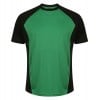 Training T-Shirt Black-Emerald