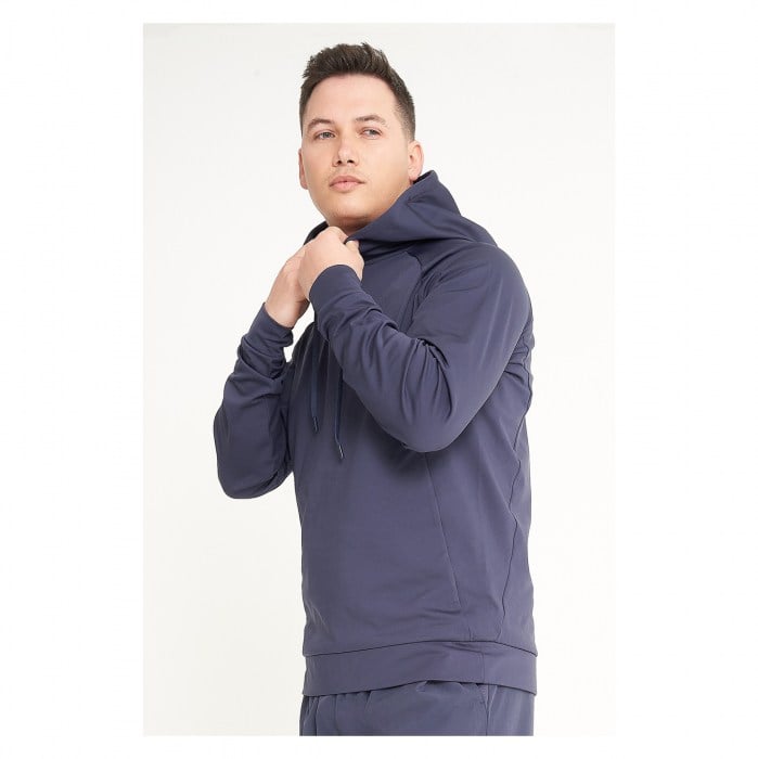 Eco Tech Hoodie Navy