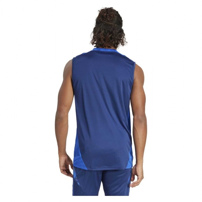adidas Tiro 24 Competition Training Sleeveless Jersey Team Navy Blue