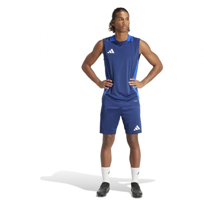 adidas Tiro 24 Competition Training Sleeveless Jersey Team Navy Blue