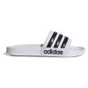 adidas Adilette Shower Slides Cloud White-Core Black-Cloud White