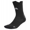 adidas Football Cushioned Grip Printed Crew Socks Black-White