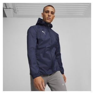 Puma TeamFINAL All-Weather Jacket Puma Navy-Puma Silver