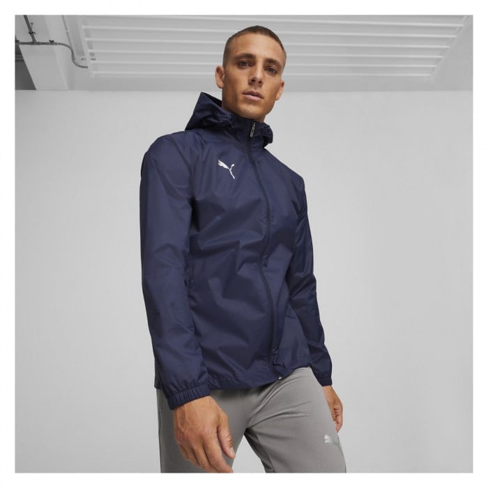 Puma TeamFINAL All-Weather Jacket Puma Navy-Puma Silver