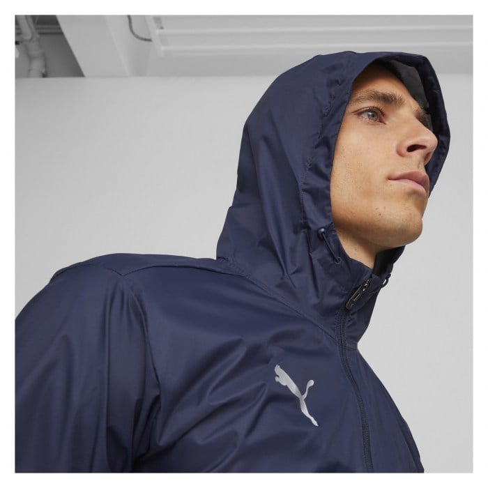 Puma TeamFINAL All-Weather Jacket Puma Navy-Puma Silver