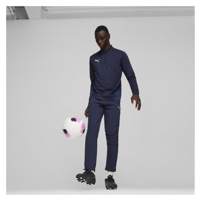 Puma TeamGOAL Training 1/4 Zip Top Puma Navy-Puma White-Persian Blue