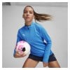 Puma Womens TeamGOAL Training 1/4 Zip Top (W) Electric Blue Lemonade-Puma White-Puma Team Royal