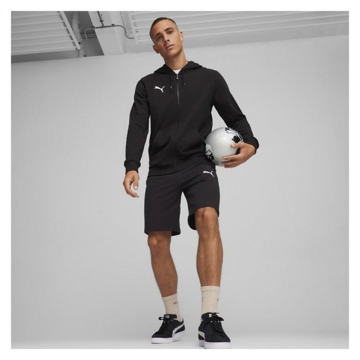 Puma TeamGOAL Casuals Hooded Jacket Puma Black-Puma White