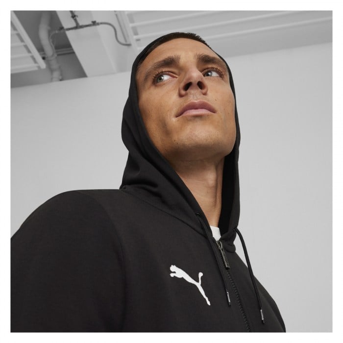 Puma TeamGOAL Casuals Hooded Jacket Puma Black-Puma White