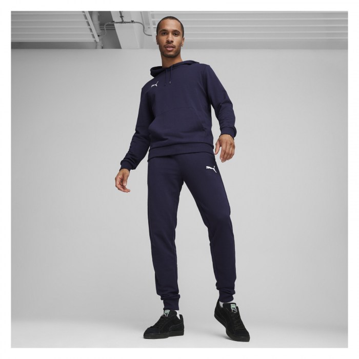 Puma TeamGOAL Casuals Hoody Puma Navy-Puma White