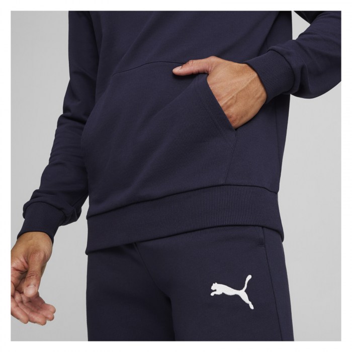 Puma TeamGOAL Casuals Hoody Puma Navy-Puma White