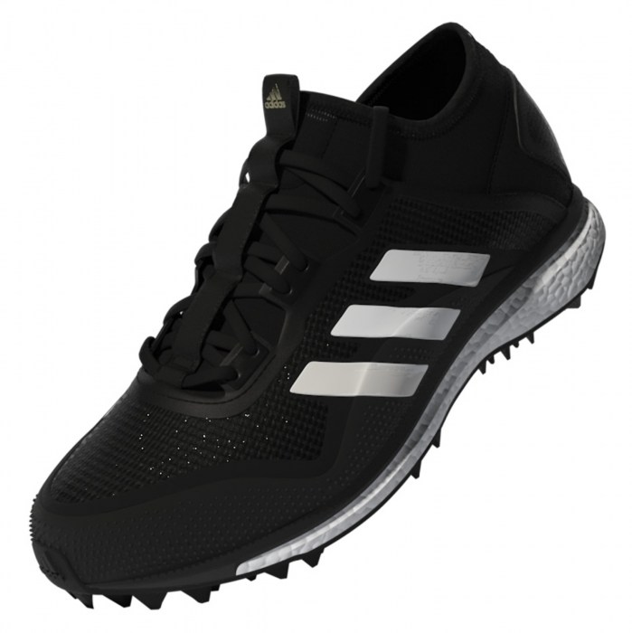 adidas-SS Fabela X Empower Field Hockey Shoes Black-White