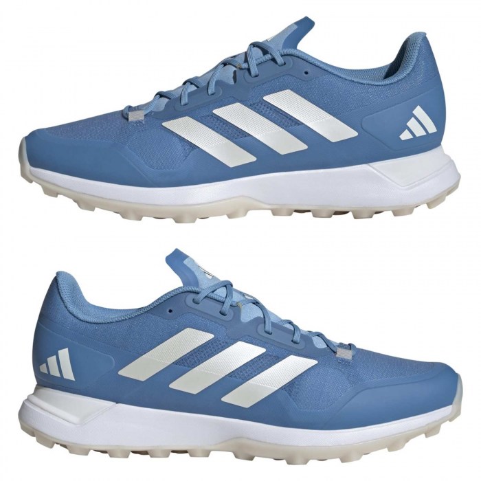 adidas-SS Zone Dox 2.2S Hockey Shoes Team Light Blue-Metal Grey-White