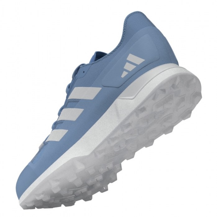 adidas-SS Zone Dox 2.2S Hockey Shoes Team Light Blue-Metal Grey-White