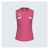 Errea Margie Tank Top (W) Fluorescent Fuchsia-White