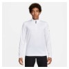 Nike Dri-FIT 1/2-Zip Golf Top White-Black
