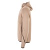 Stanno Plaza Hooded Half-Zip Top Beige-Black