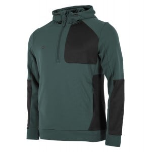 Stanno Plaza Brush Hooded Half-Zip Top