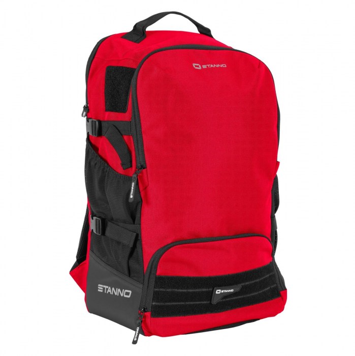 Stanno Squad Backpack Black-Red
